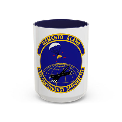 433 Contingency Response Flight AFRC (U.S. Air Force) Accent Coffee Mug