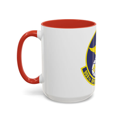908th Operations Support Flight (U.S. Air Force) Accent Coffee Mug