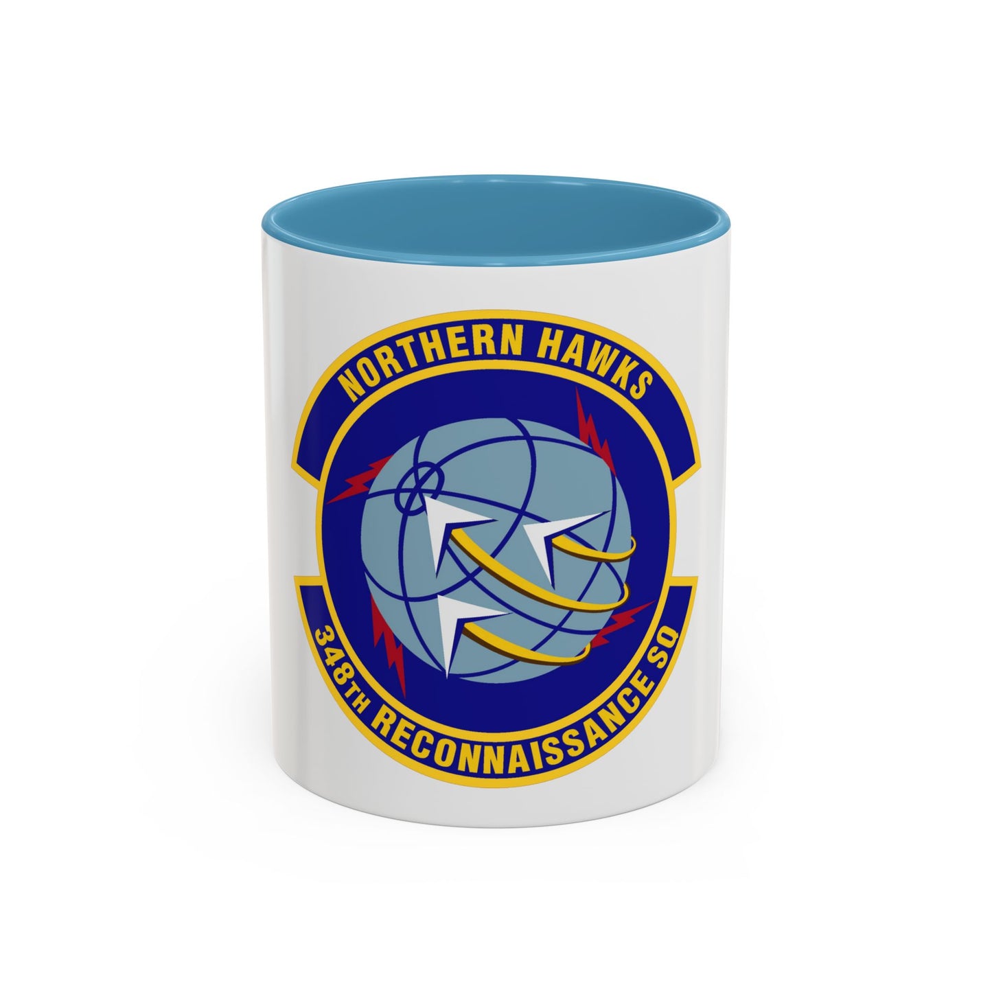 348th Reconnaissance Squadron (U.S. Air Force) Accent Coffee Mug