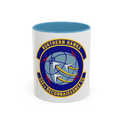 348th Reconnaissance Squadron (U.S. Air Force) Accent Coffee Mug
