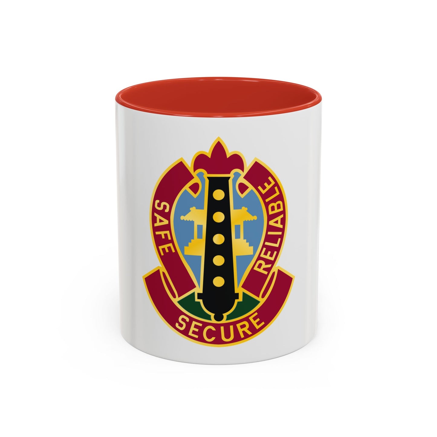 6 Ordnance Battalion (U.S. Army) Accent Coffee Mug