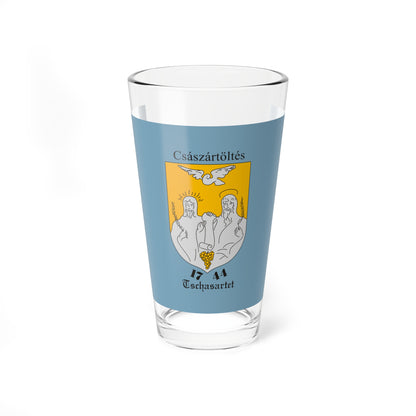 Flag of Csaszartoltes (Hungary) Pint Glass 16oz