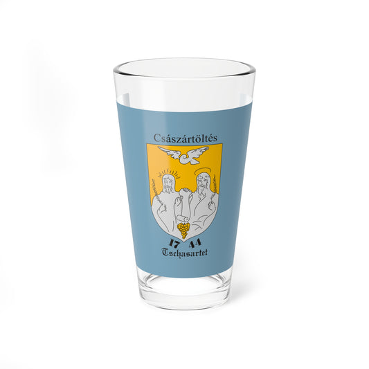 Flag of Csaszartoltes (Hungary) Pint Glass 16oz