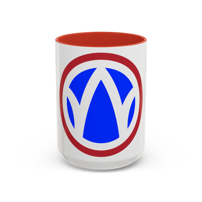 89th Regional Readiness Command SSI (U.S. Army) Accent Coffee Mug