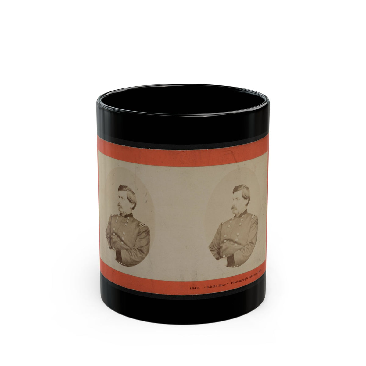 Little Mac (U.S. Civil War) Black Coffee Mug