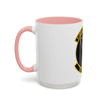 222d Command & Control Squadron (U.S. Air Force) Accent Coffee Mug