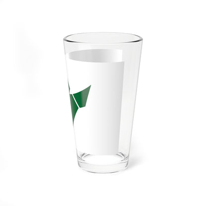 Flag of Kamitakara Gifu 1964-2005 (Japan) Pint Glass 16oz