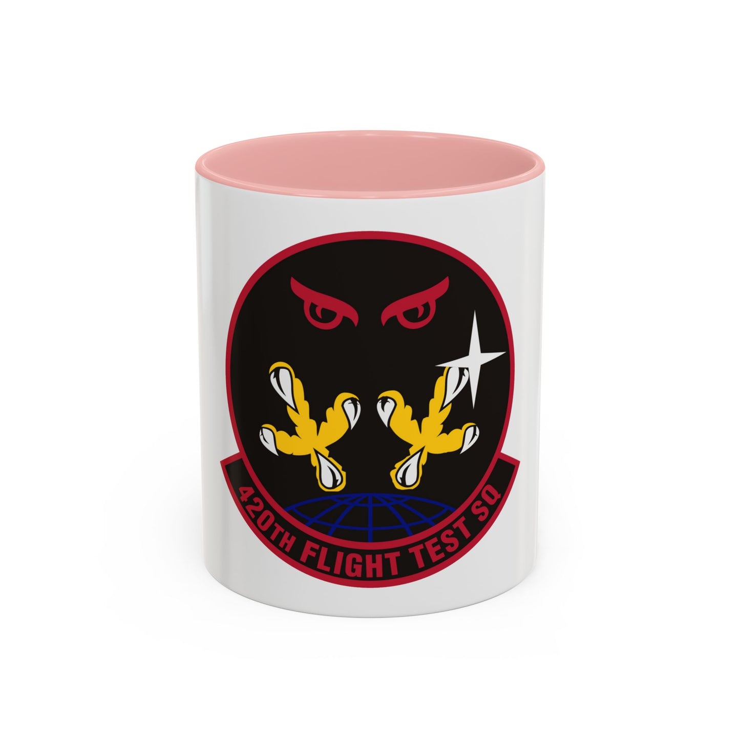 420 Flight Test Squdron AFMC (U.S. Air Force) Accent Coffee Mug