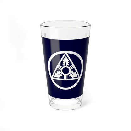 Flag of Maruseppu Hokkaido 1949-2005 (Japan) Pint Glass 16oz