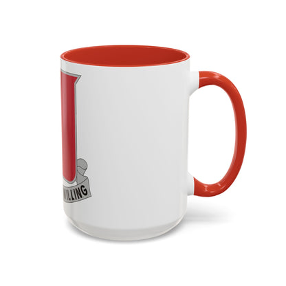 875 Engineer Battalion (U.S. Army) Accent Coffee Mug