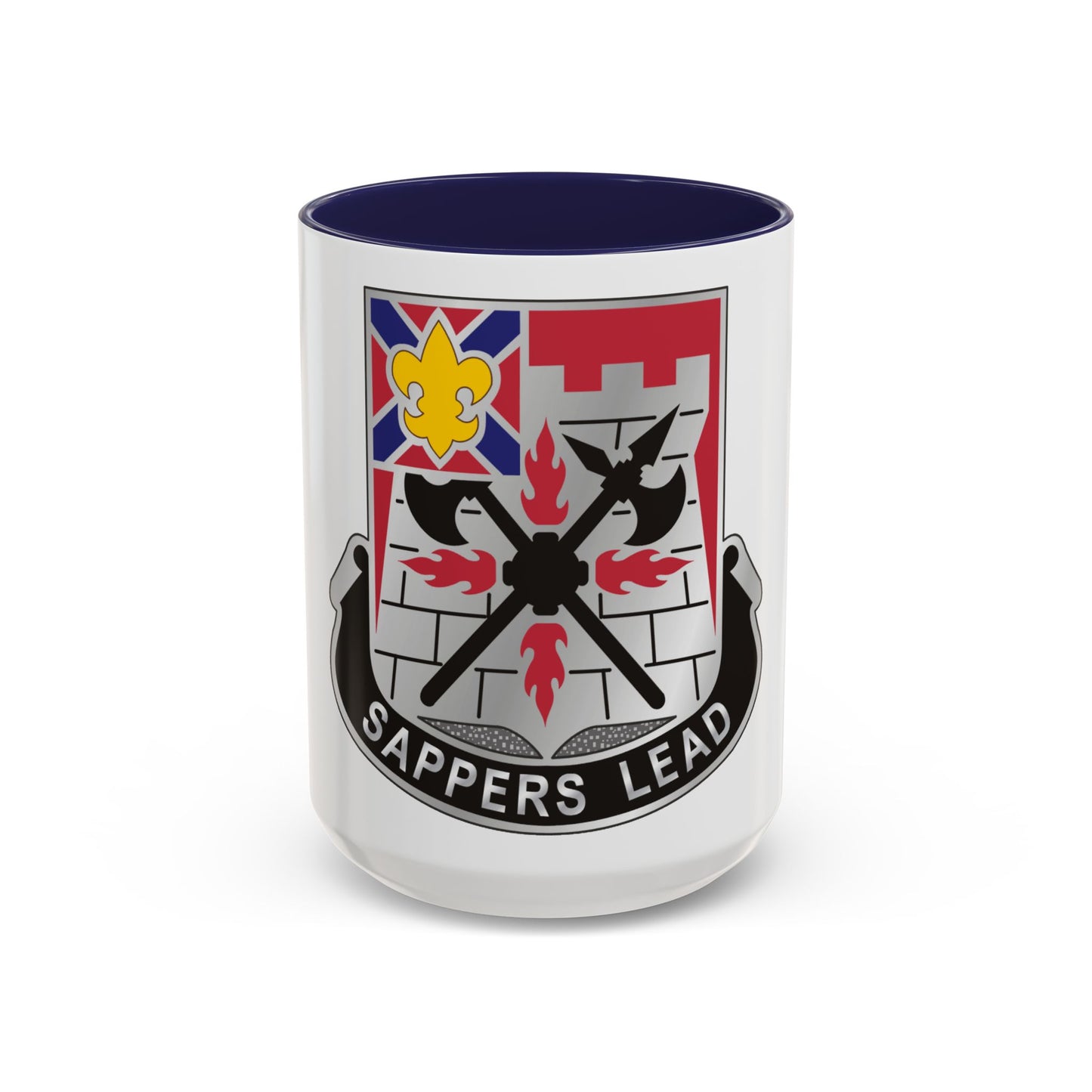 229 Engineer Battalion (U.S. Army) Accent Coffee Mug