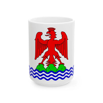 Flag of Alpes Maritimes France 2 - White Coffee Mug-15oz-Go Mug Yourself