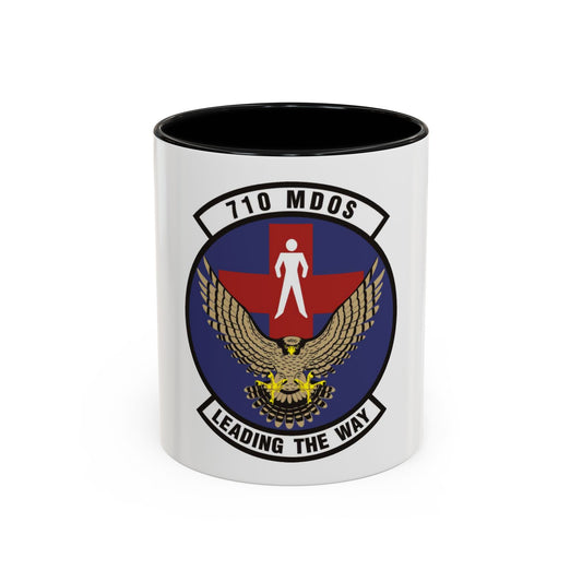 710th Medical Operations Squadron (U.S. Air Force) Accent Coffee Mug