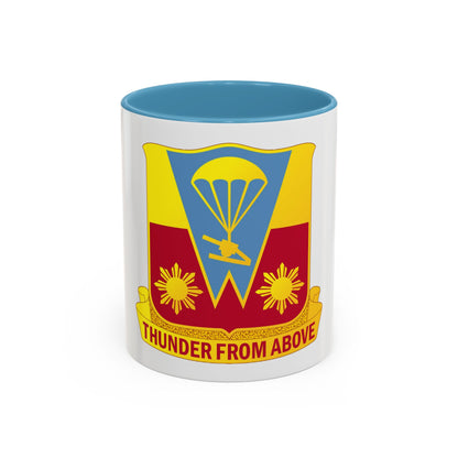 674th Airborne Field Artillery Battalion (U.S. Army) Accent Coffee Mug
