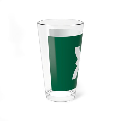 Flag of Ikoma Nara (Japan) Pint Glass 16oz