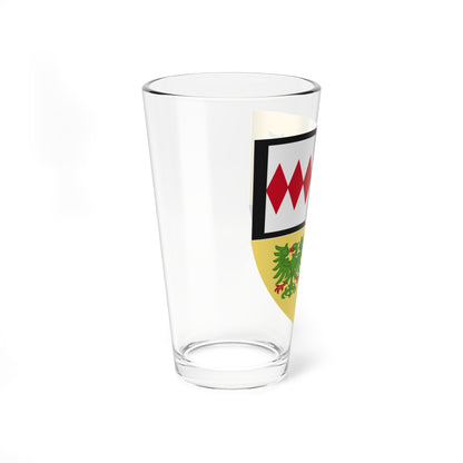 Earl of Sandwich COA (England) (Coat of Arms) Pint Glass 16oz