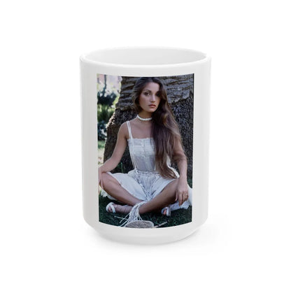 Jane Seymour #70 (Vintage Female Icon) White Coffee Mug-15oz-Go Mug Yourself