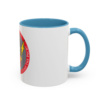 Red Wolfhound Patch (U.S. Air Force) Accent Coffee Mug