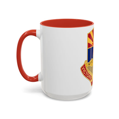 Tasse à café décorative du groupe de soutien régional 198 (armée américaine)