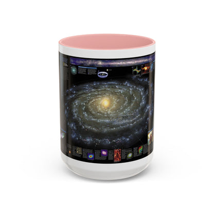 Space - Milky Way (2002) (Map) Accent Coffee Mug
