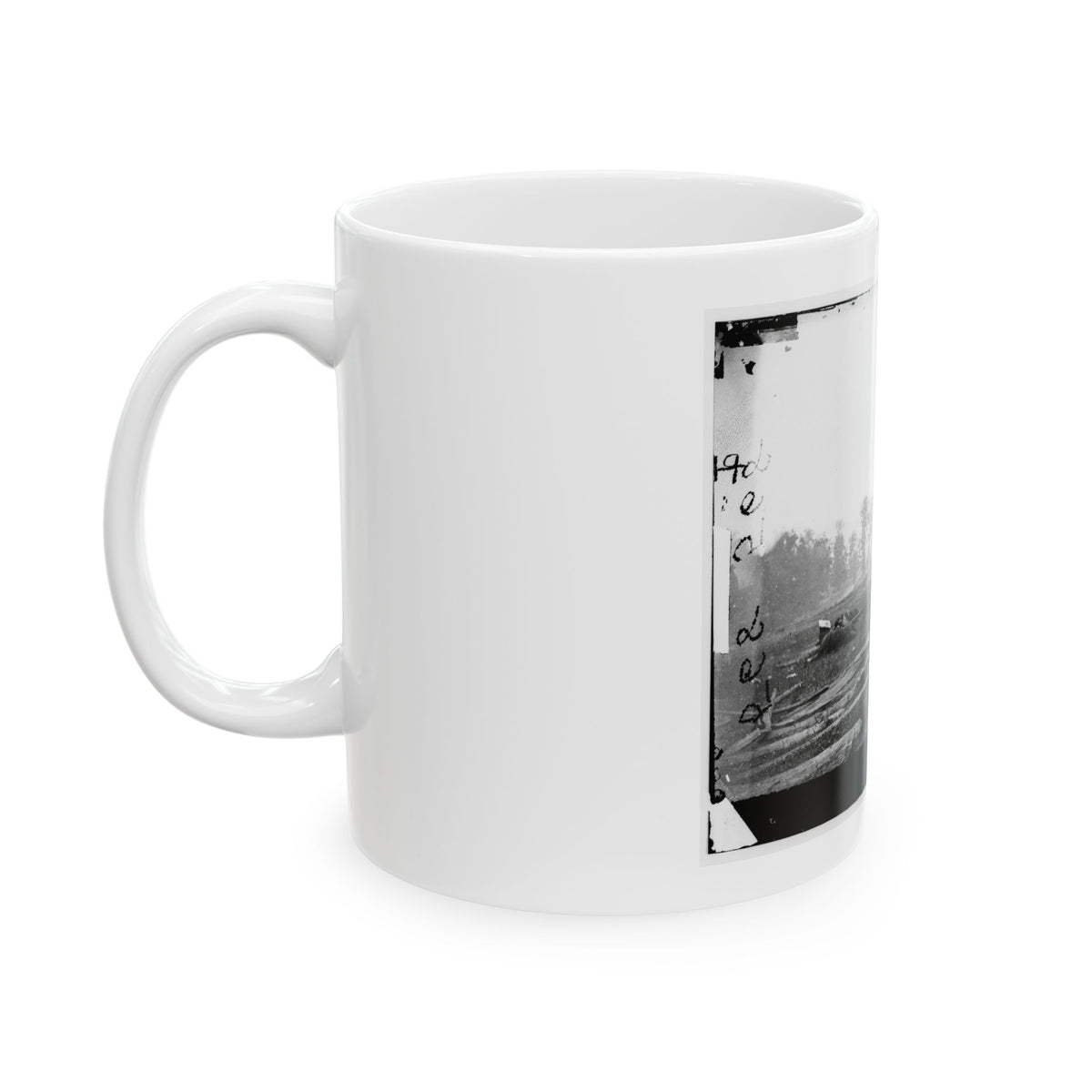 Antietam, Maryland. View Where Sumner's Corps Charged (U.S. Civil War) White Coffee Mug