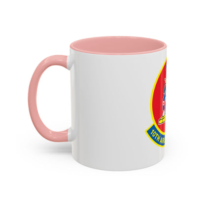 10th Airlift Squadron (U.S. Air Force) Accent Coffee Mug