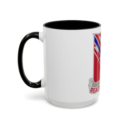 411 Engineer Battalion (U.S. Army) Accent Coffee Mug