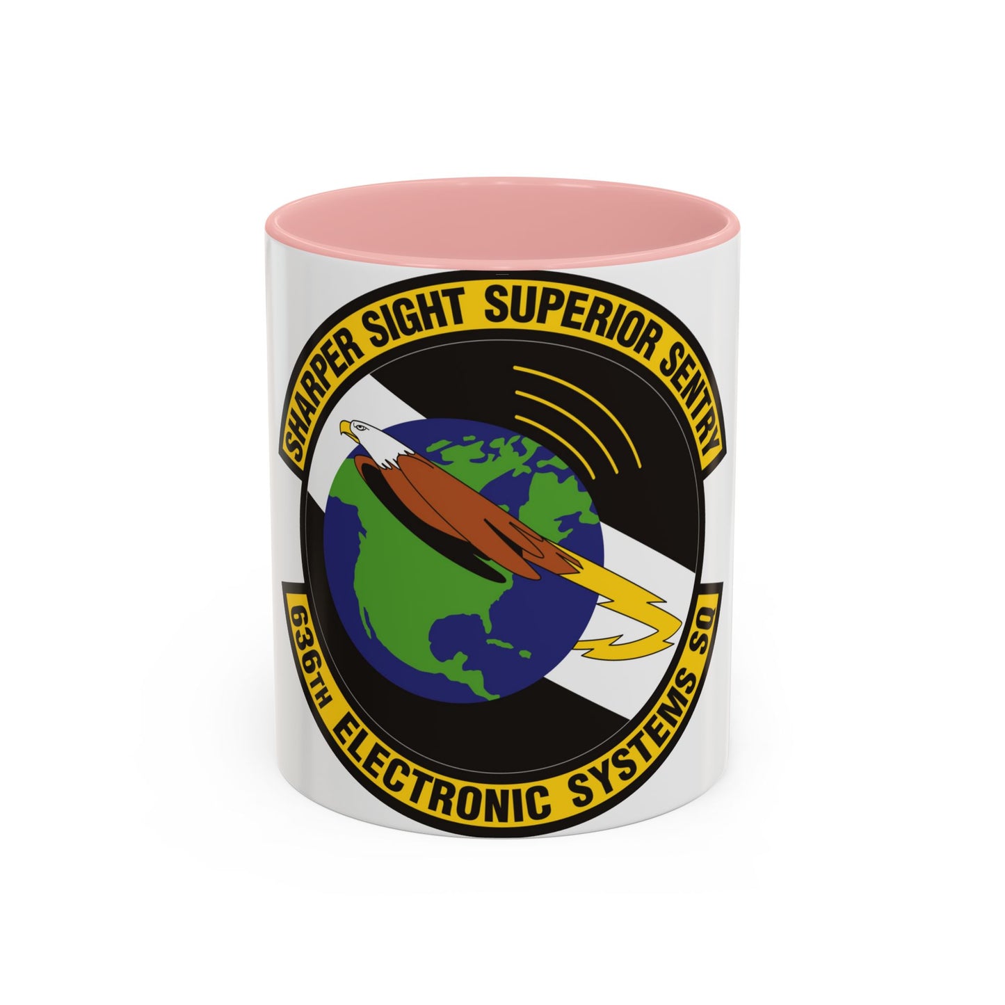 636th Electronic Systems Squadron (U.S. Air Force) Accent Coffee Mug