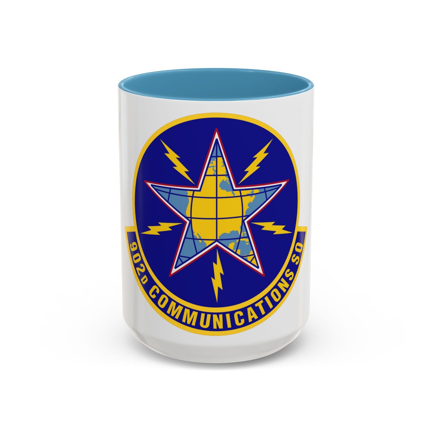 902d Communications Squadron (U.S. Air Force) Accent Coffee Mug