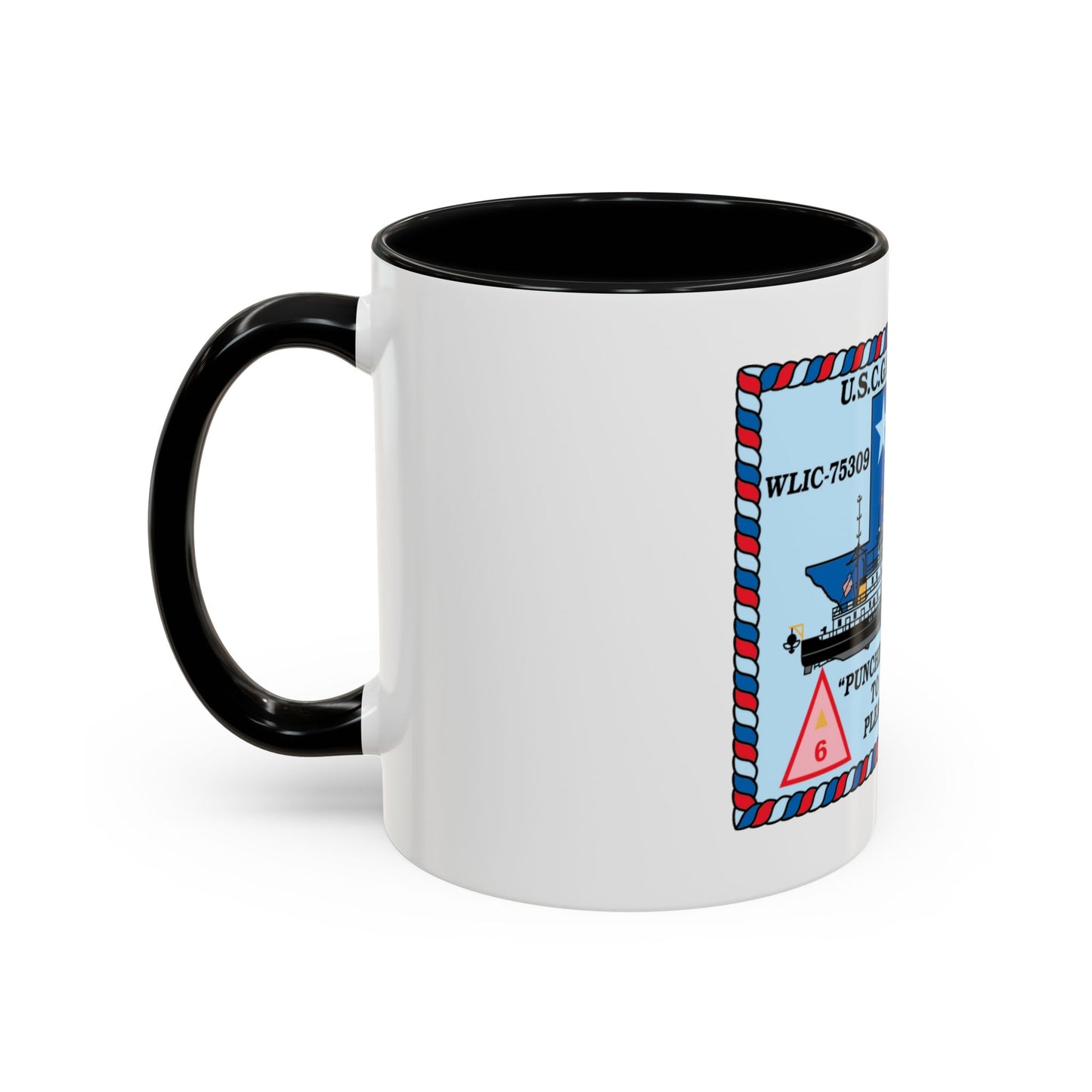 USCGC Hatchet WLIC 75309 (U.S. Coast Guard) Accent Coffee Mug