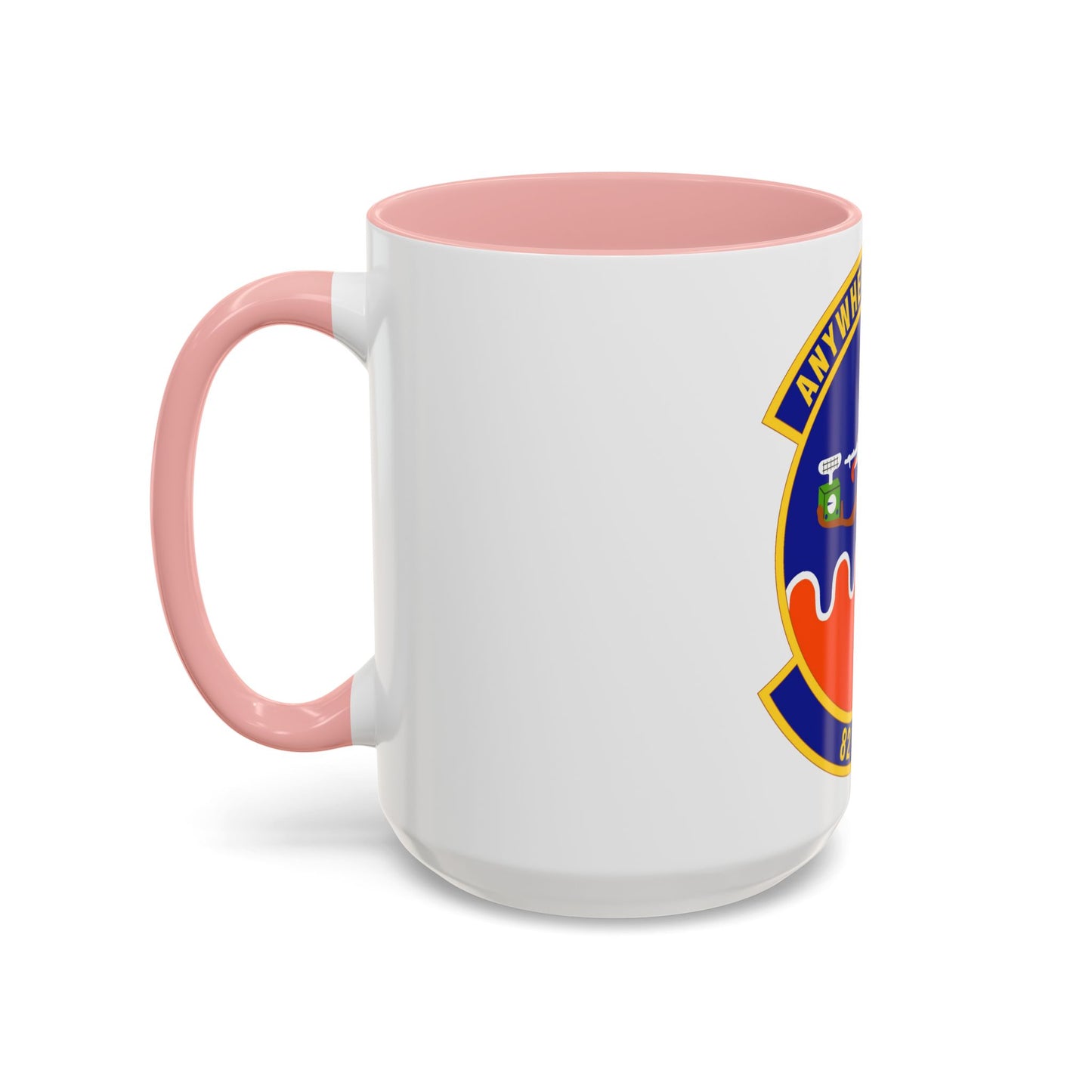 82d Expeditionary Air Support Operations Squadron (U.S. Air Force) Accent Coffee Mug