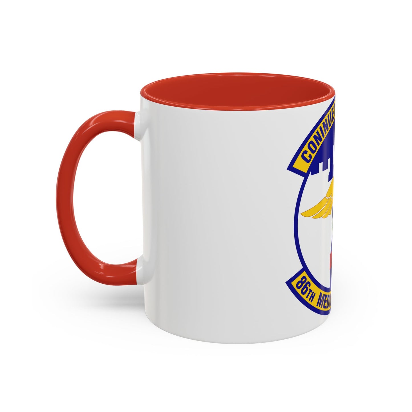 86 Medical Squadron USAFE (U.S. Air Force) Accent Coffee Mug