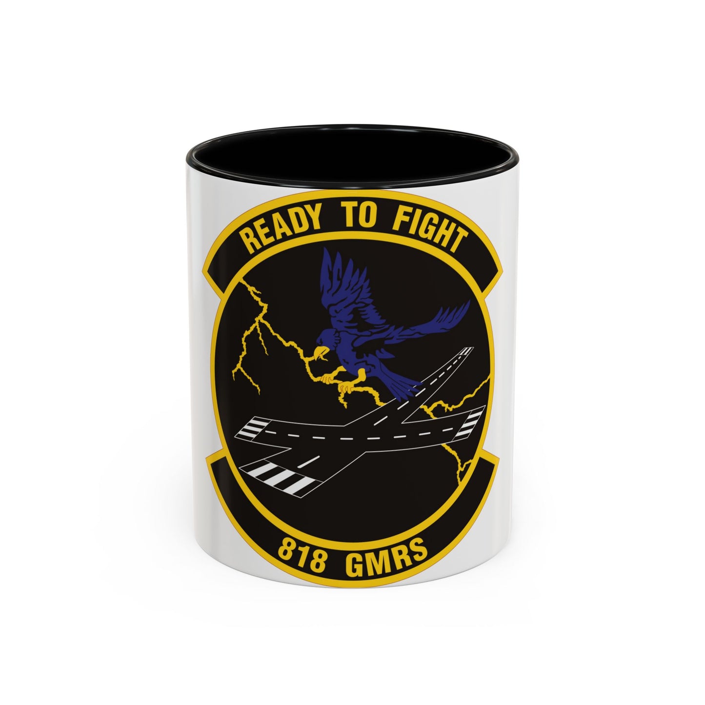 818th Global Mobility Readiness Squadron (U.S. Air Force) Accent Coffee Mug