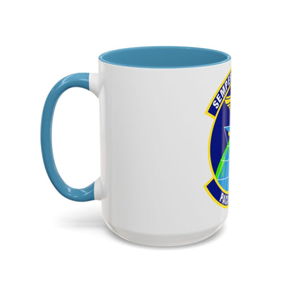 PACAF Air Mobility Operations Control Center (U.S. Air Force) Accent Coffee Mug