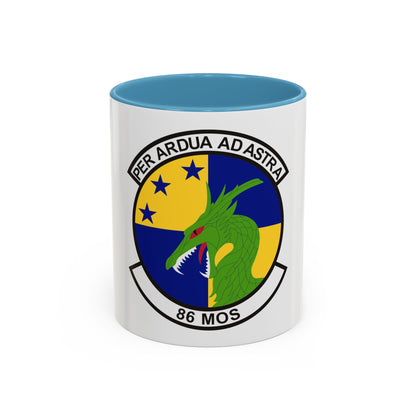86th Maintenance Operations Squadron (U.S. Air Force) Accent Coffee Mug