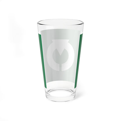 Flag of Kanegasaki Iwate (Japan) Pint Glass 16oz