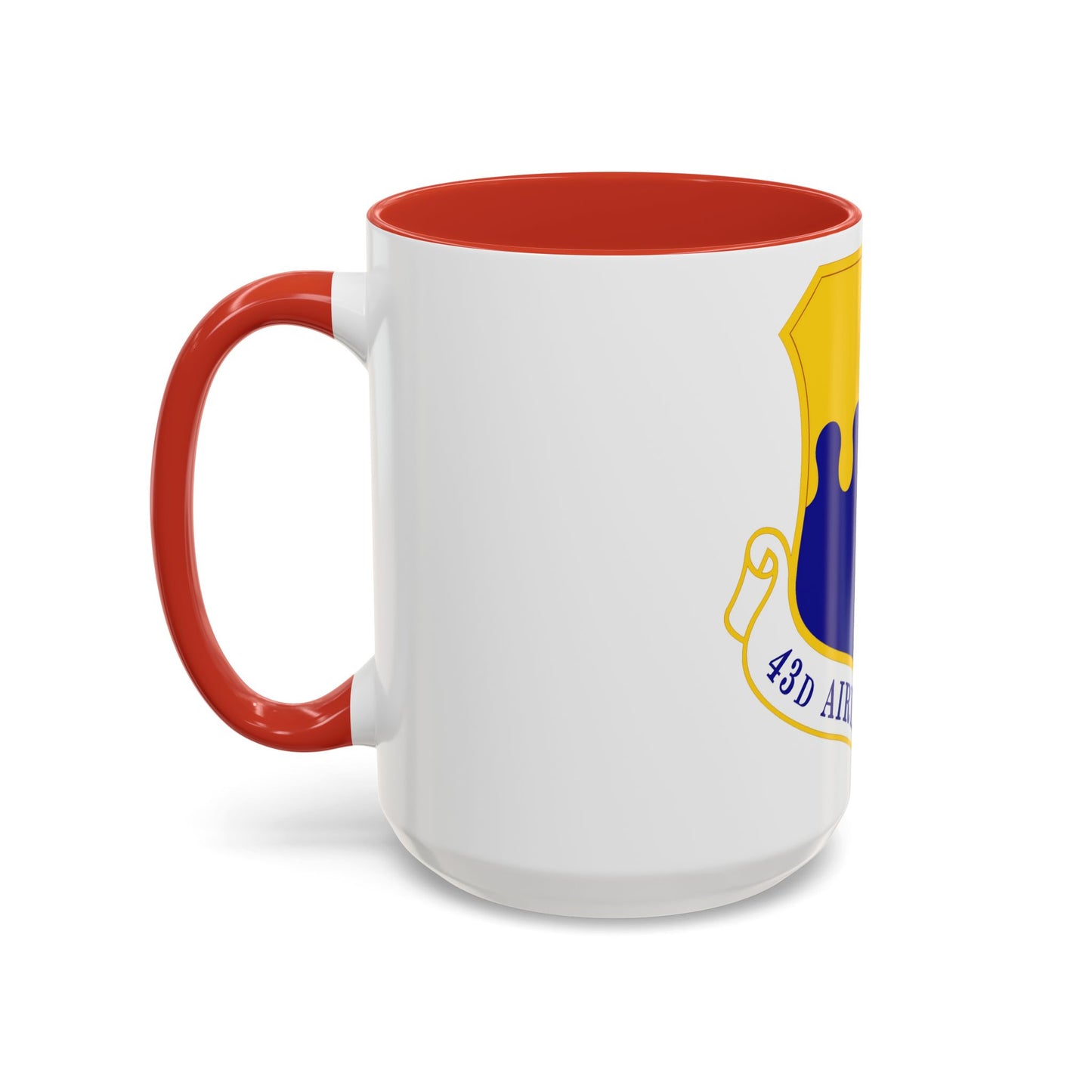 43d Airlift Group (U.S. Air Force) Accent Coffee Mug