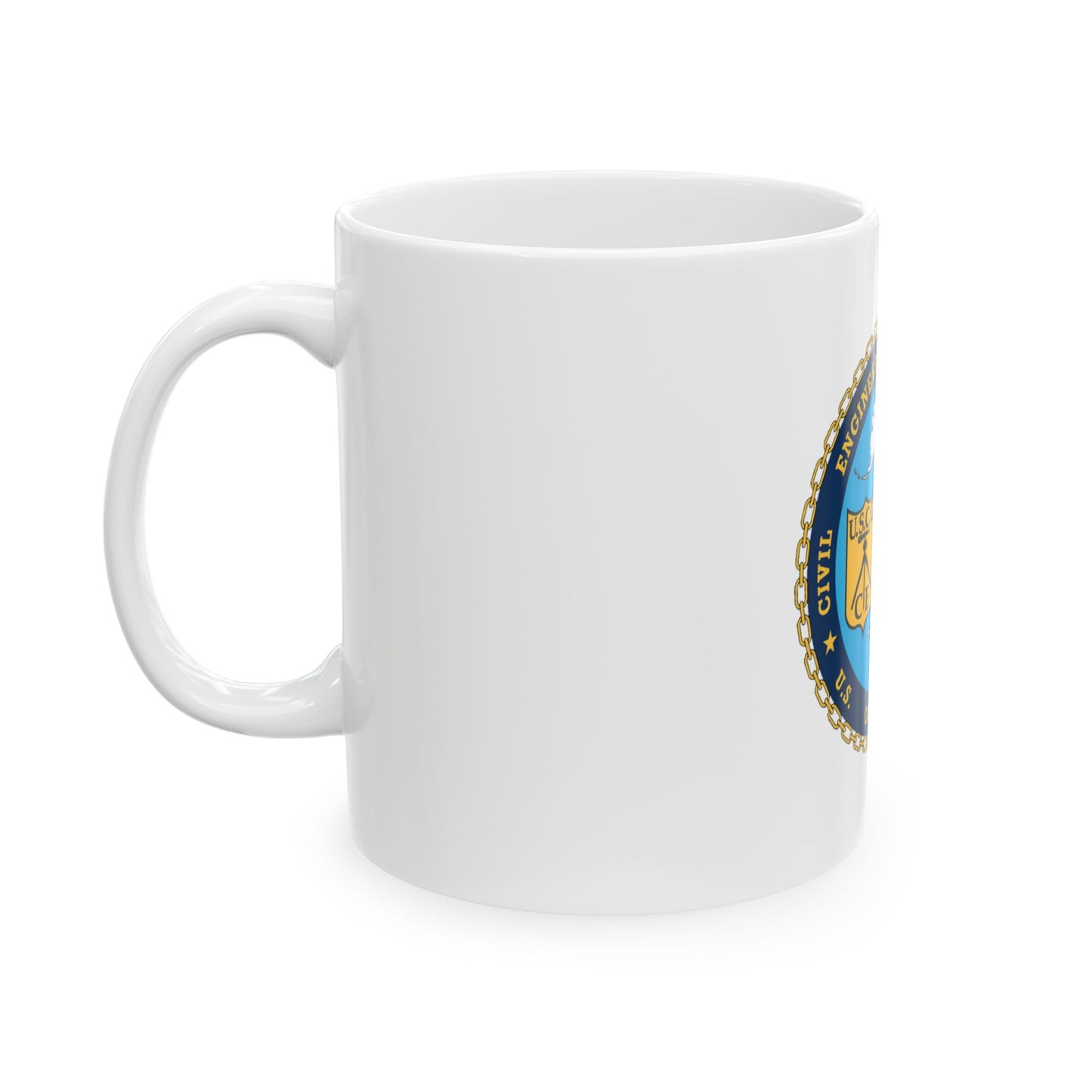 USCG Civil Eng Unit Oakland (U.S. Coast Guard) White Coffee Mug
