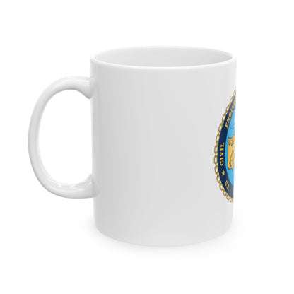 USCG Civil Eng Unit Oakland (U.S. Coast Guard) White Coffee Mug