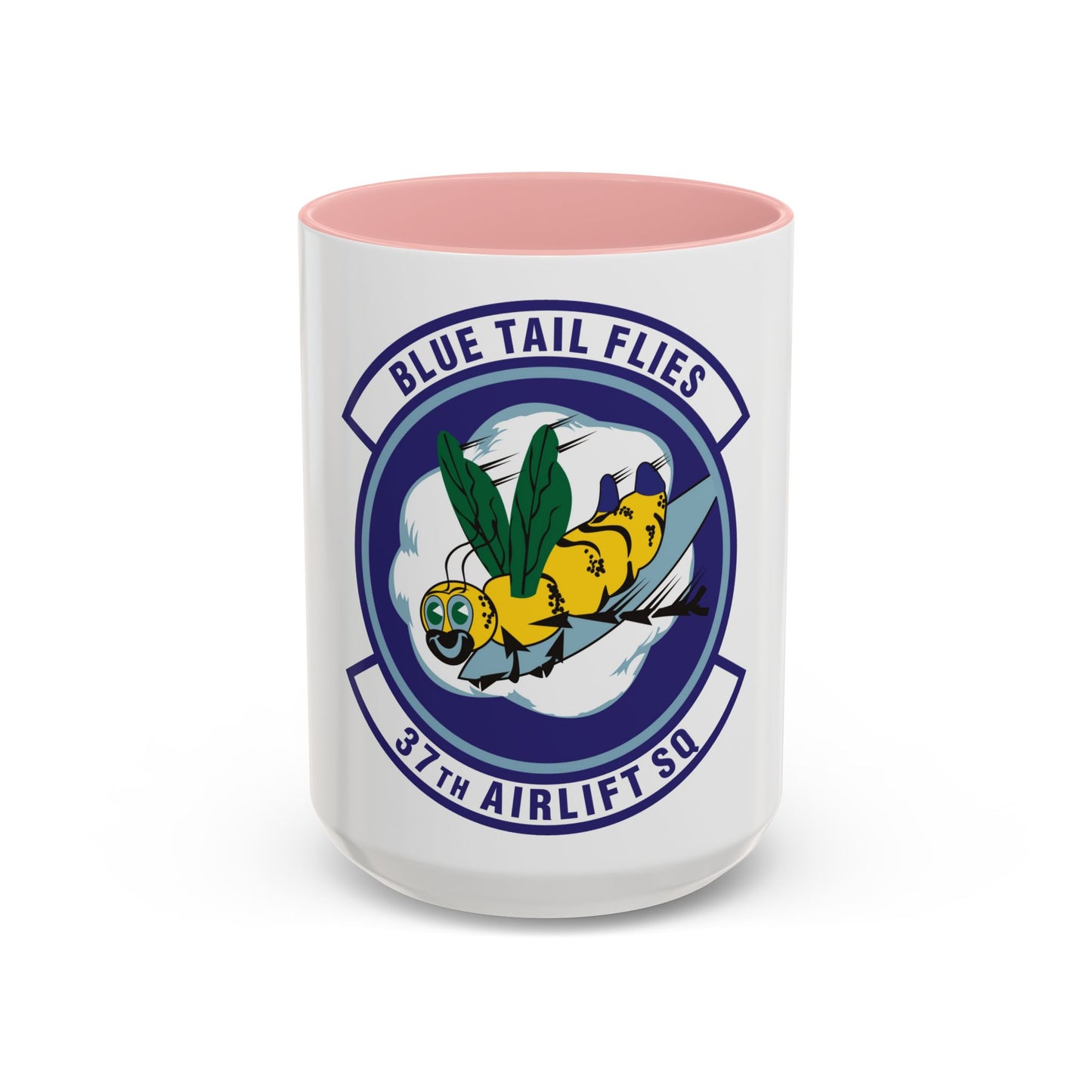 37th Airlift Squadron (U.S. Air Force) Accent Coffee Mug | Military Mug Gift