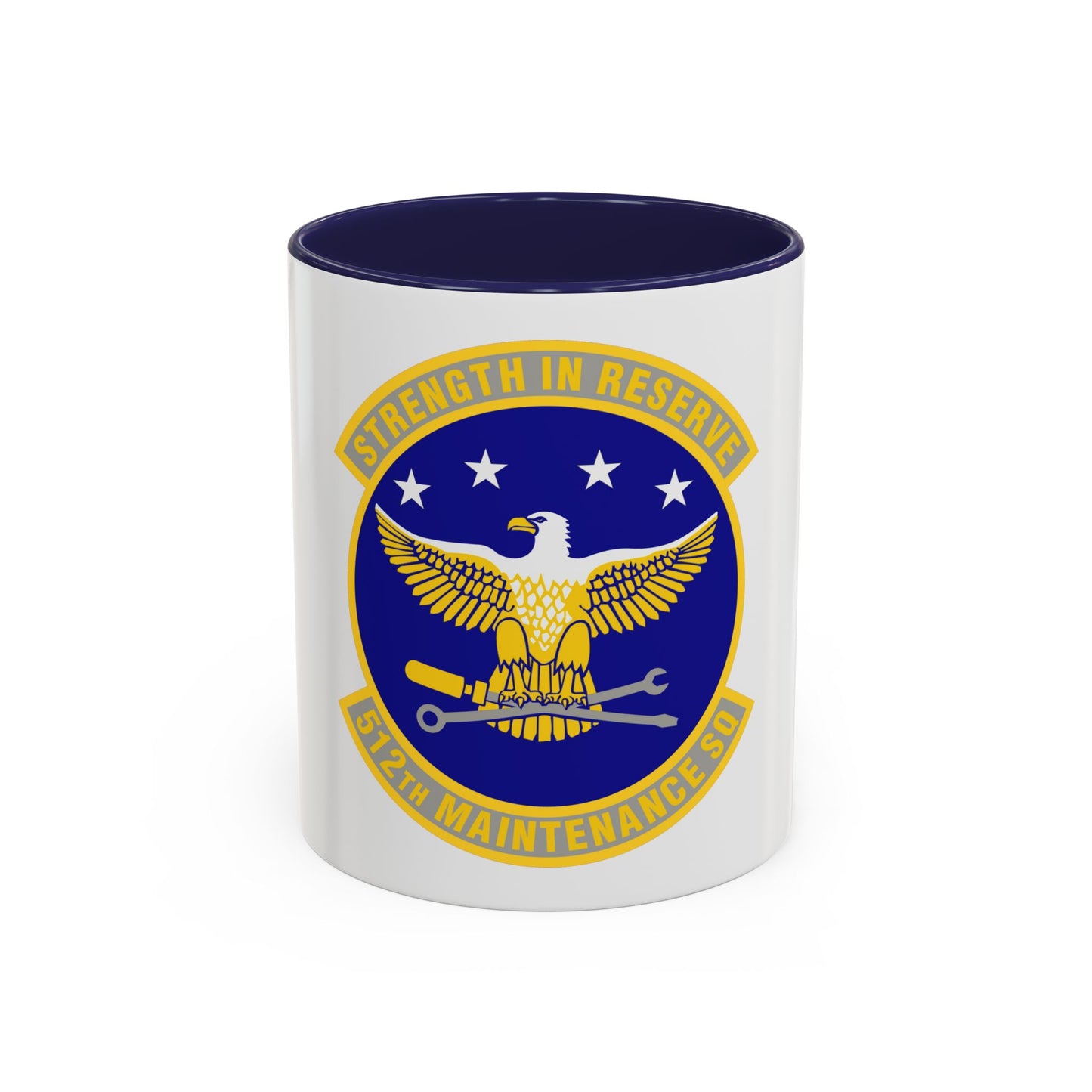 512th Maintenance Squadron (U.S. Air Force) Accent Coffee Mug