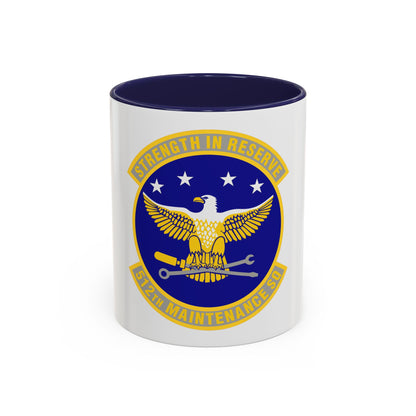 512th Maintenance Squadron (U.S. Air Force) Accent Coffee Mug