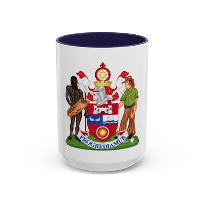 Coat of Arms Darwin Australia - Accent Coffee Mug