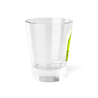 MUTCD-CA SW24-1 (California) (Road Sign) Shot Glass 1.5oz