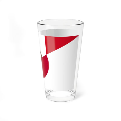 Flag of Mexico and Japan (Japan) Pint Glass 16oz