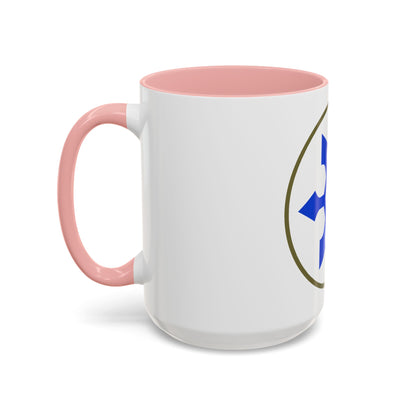 XXXIII Corps (U.S. Army) Accent Coffee Mug