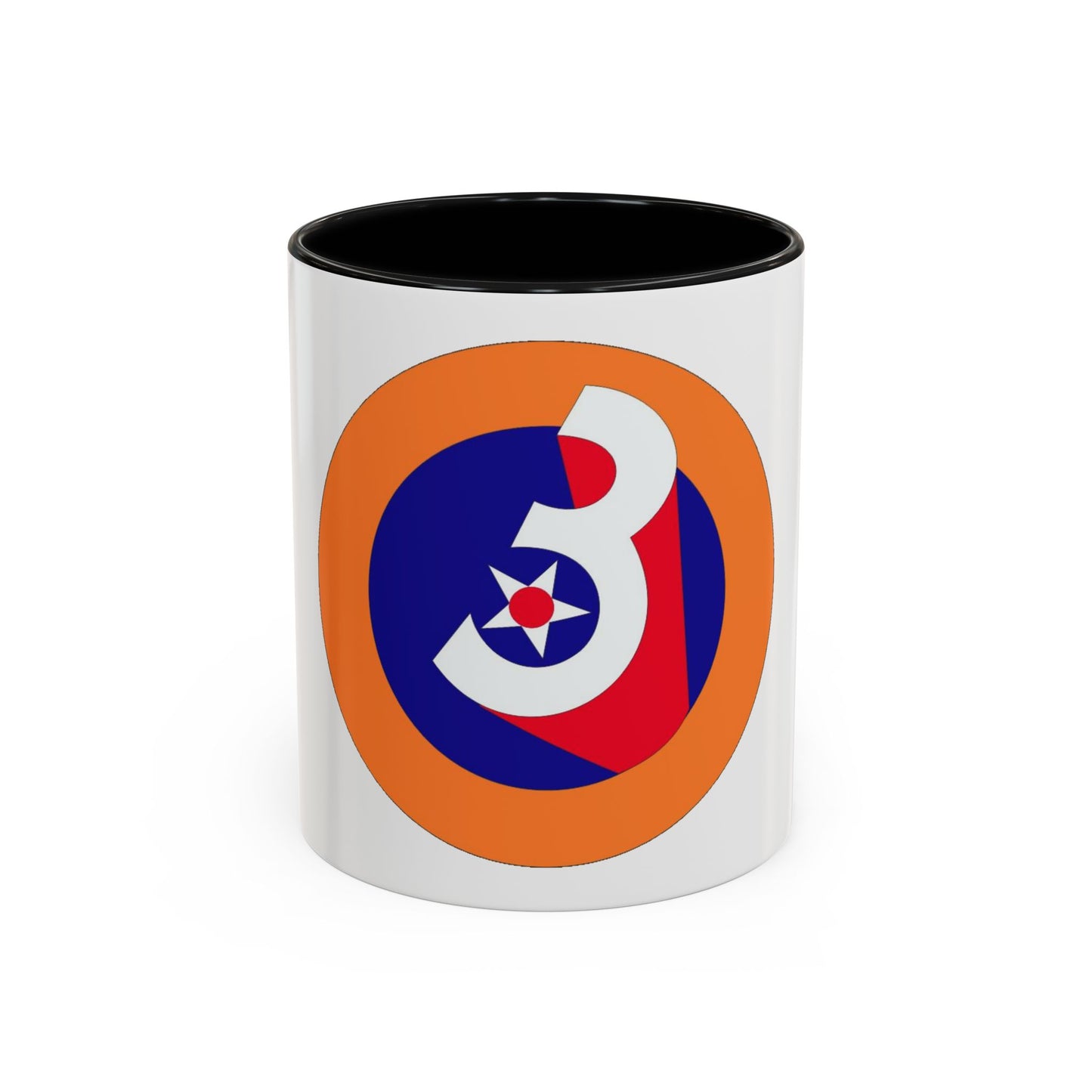 3 Air Force (U.S. Army) Accent Coffee Mug