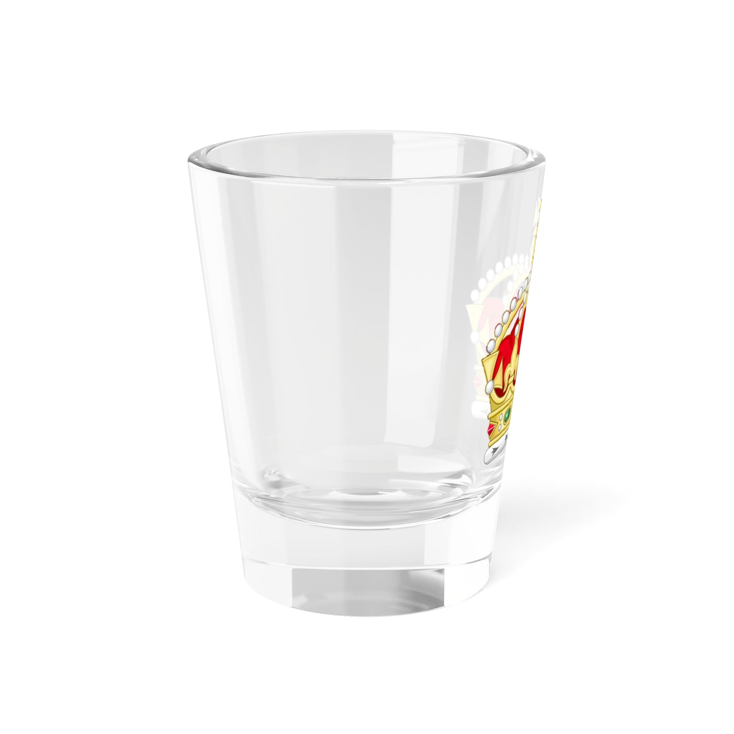 Imperial Crown Heraldry (United Kingdom) (Coat of Arms) Shot Glass 1.5oz