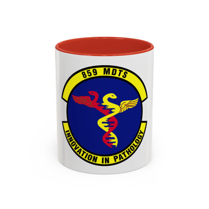 859th Diagnostics and Therapeutics Squadron (U.S. Air Force) Accent Coffee Mug