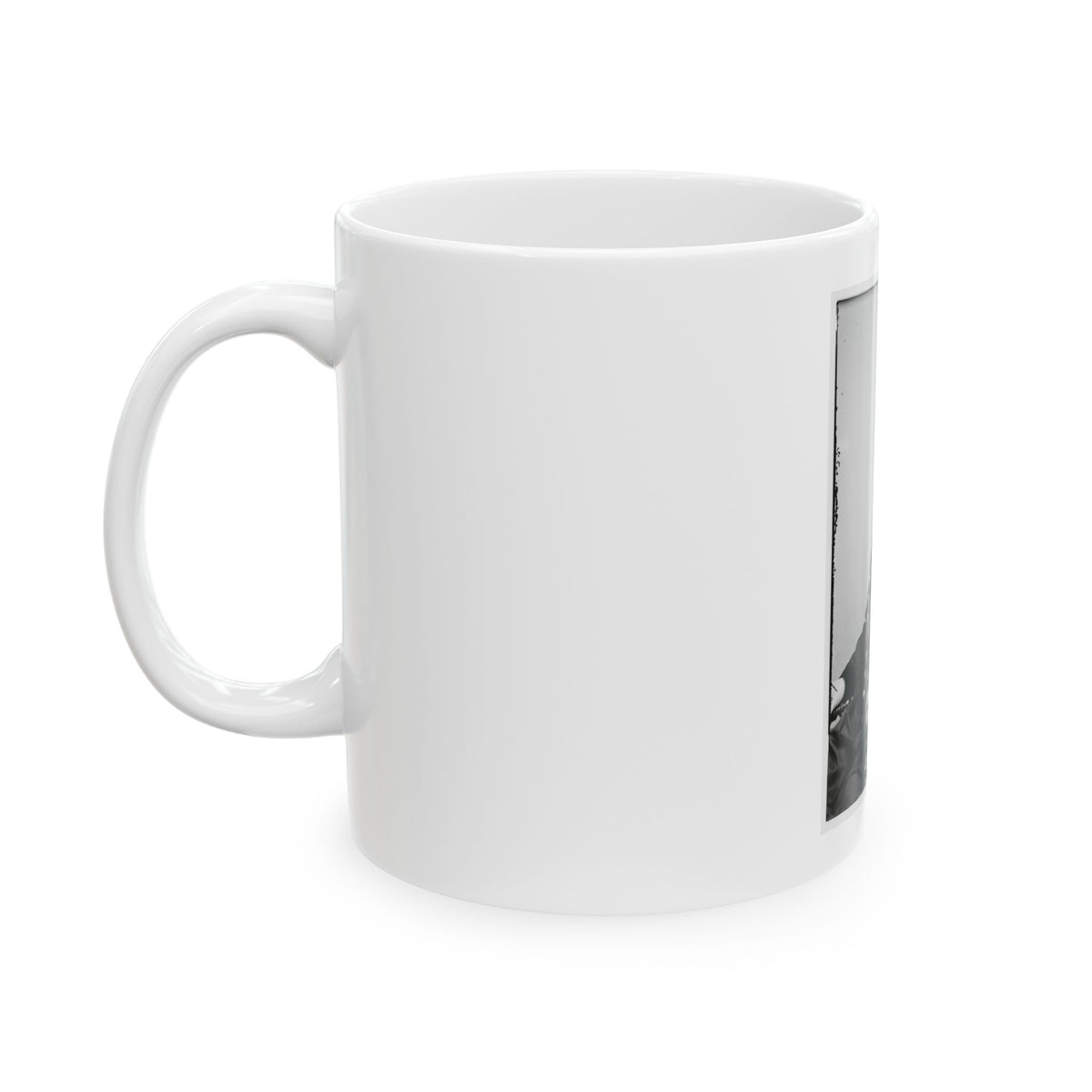 Portrait Of Maj. Gen. Alexander Mcd. Mccook, Officer Of The Federal Army (U.S. Civil War) White Coffee Mug